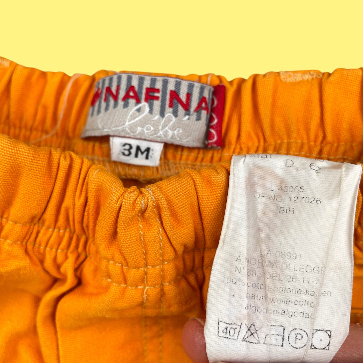 Pantalon Naf Naf vintage 6 mois