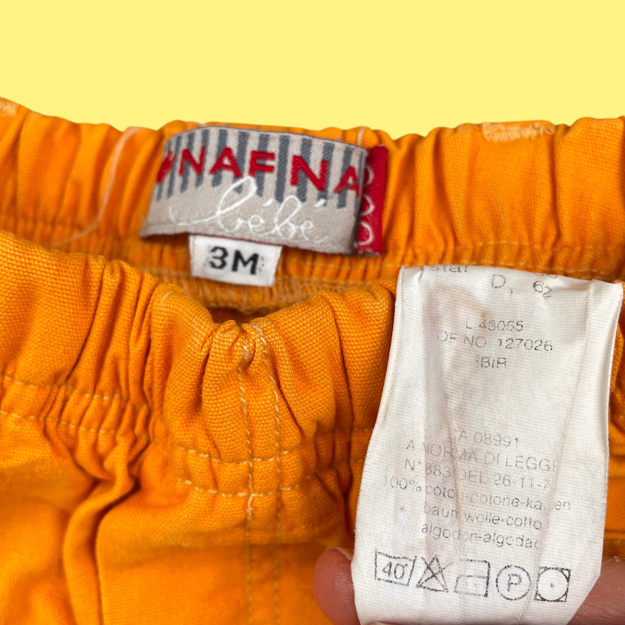 Pantalon Naf Naf vintage 6 mois