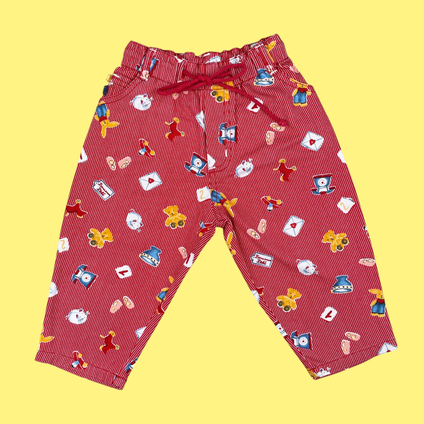 Pantalon vintage milleraies 12 mois