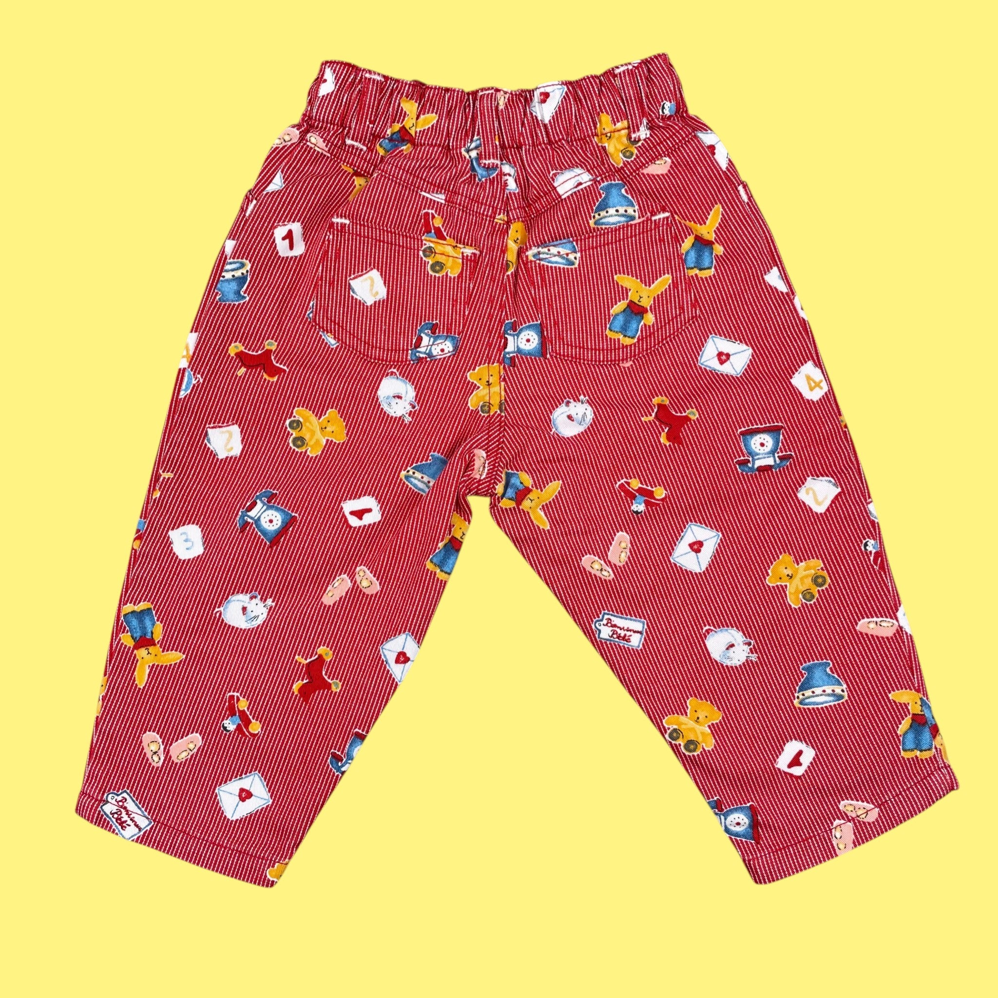 Pantalon vintage milleraies 12 mois