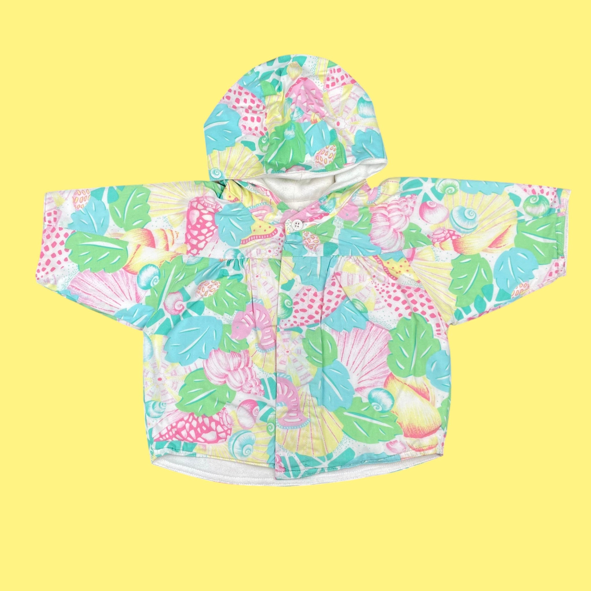 Manteau coquillages vintage 3 mois