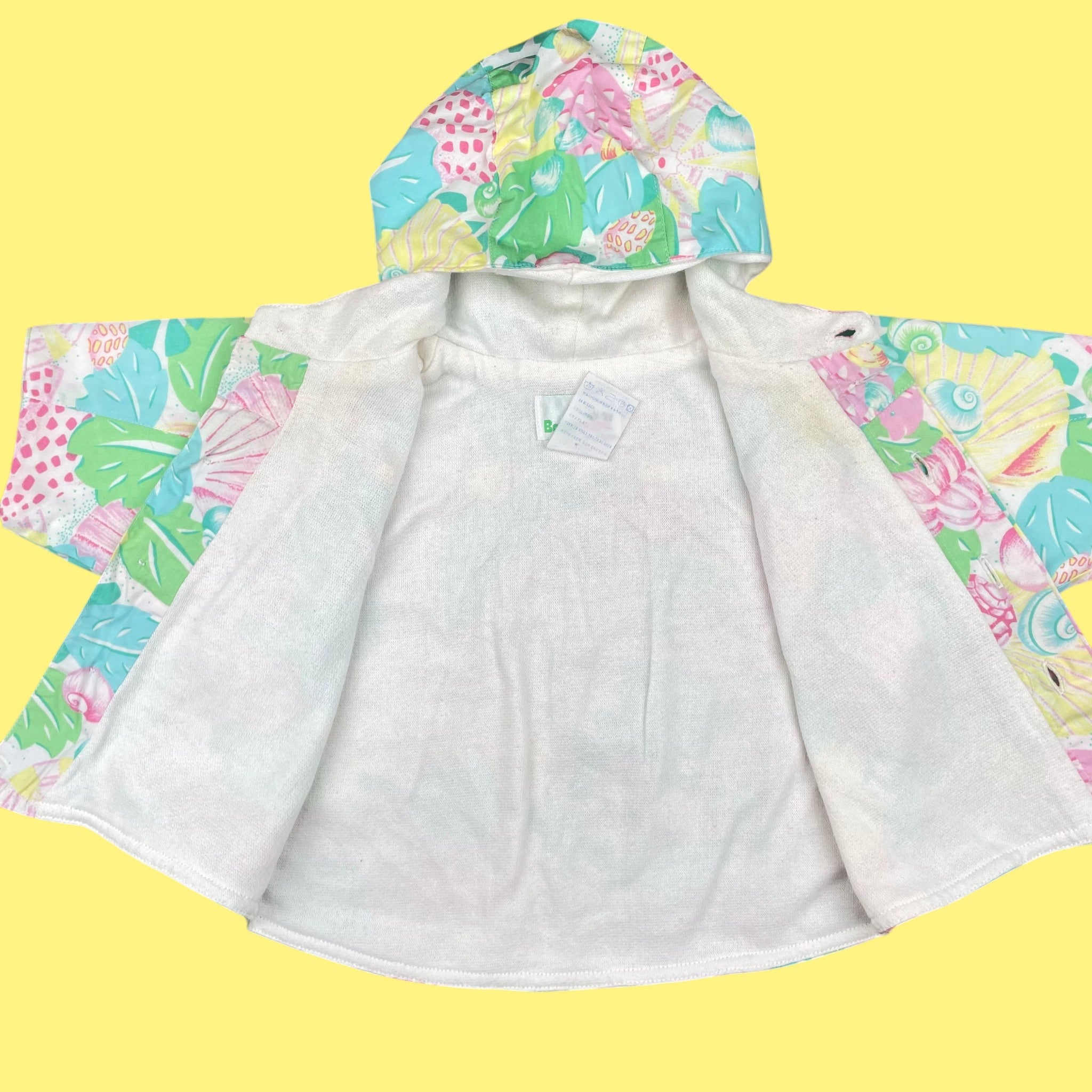 Manteau coquillages vintage 3 mois