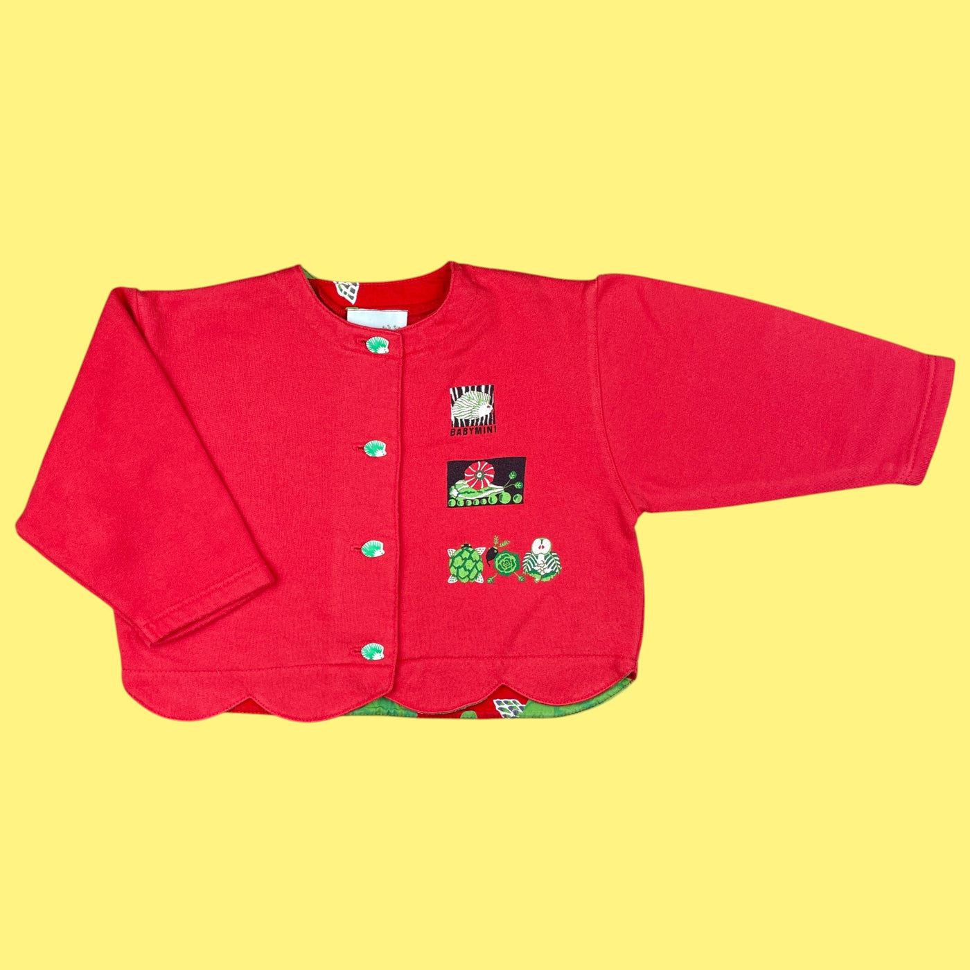 Gilet hérisson 🥬 vintage 18 mois