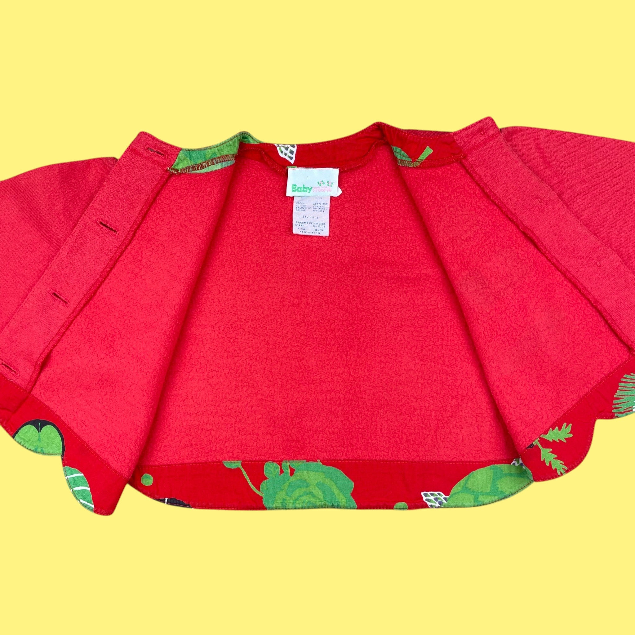 Gilet hérisson 🥬 vintage 18 mois