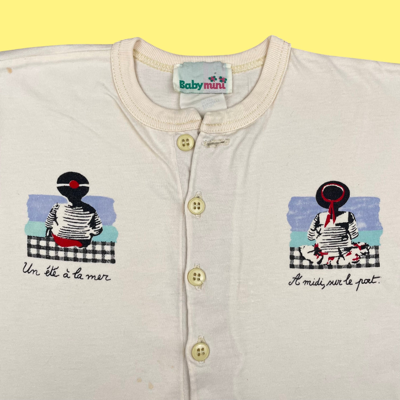 Ensemble 80's vintage 2 ans