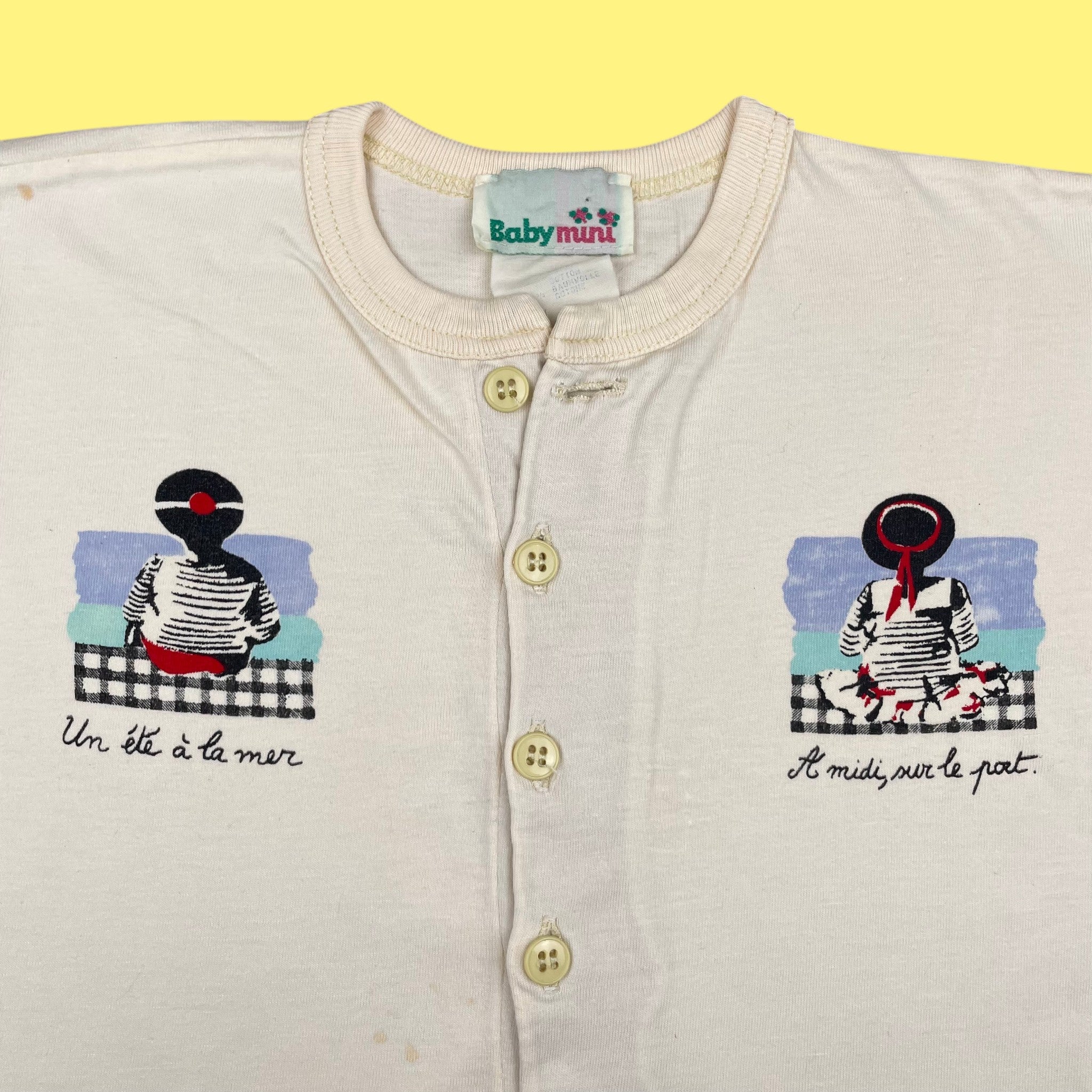 Ensemble 80's vintage 2 ans