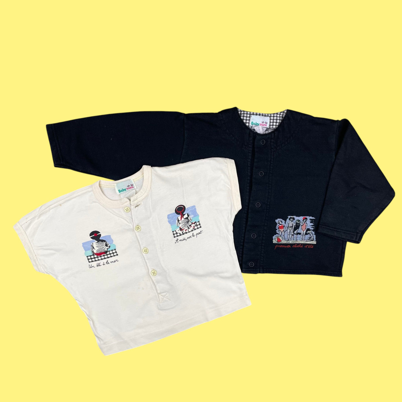 Ensemble 80's vintage 2 ans