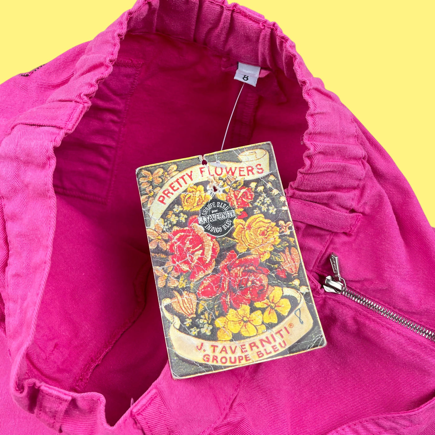 Pantacourt neuf vintage 8 ans