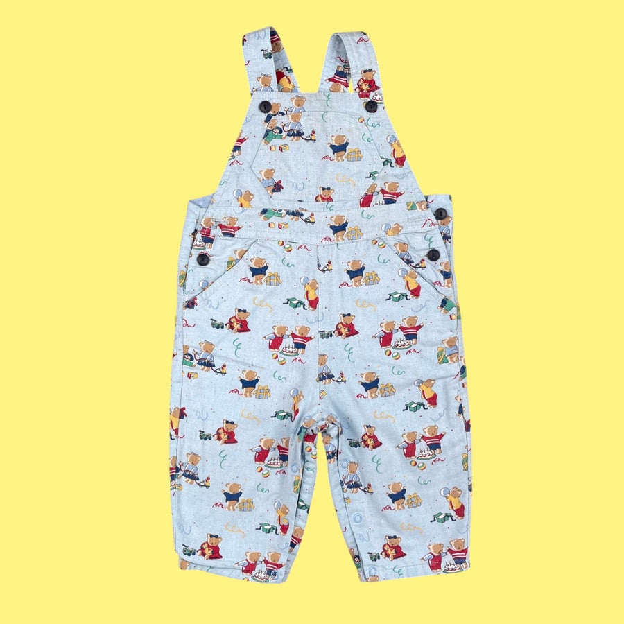 Salopette nounours vintage Jacadi 6 mois