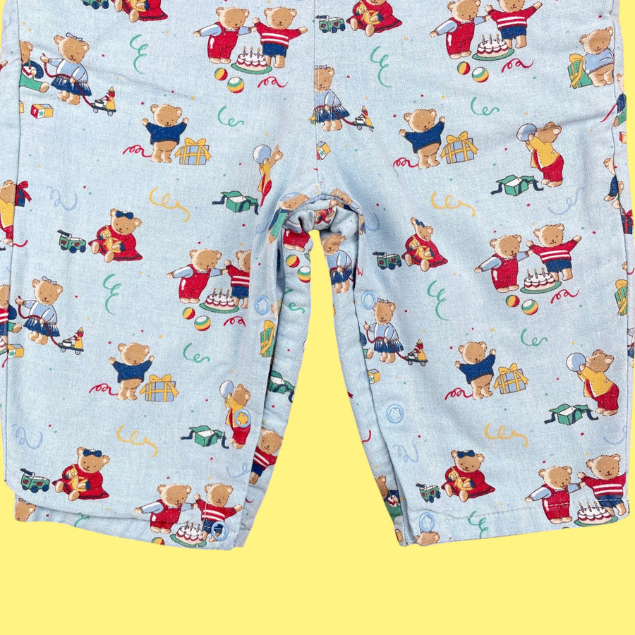 Salopette nounours vintage Jacadi 6 mois