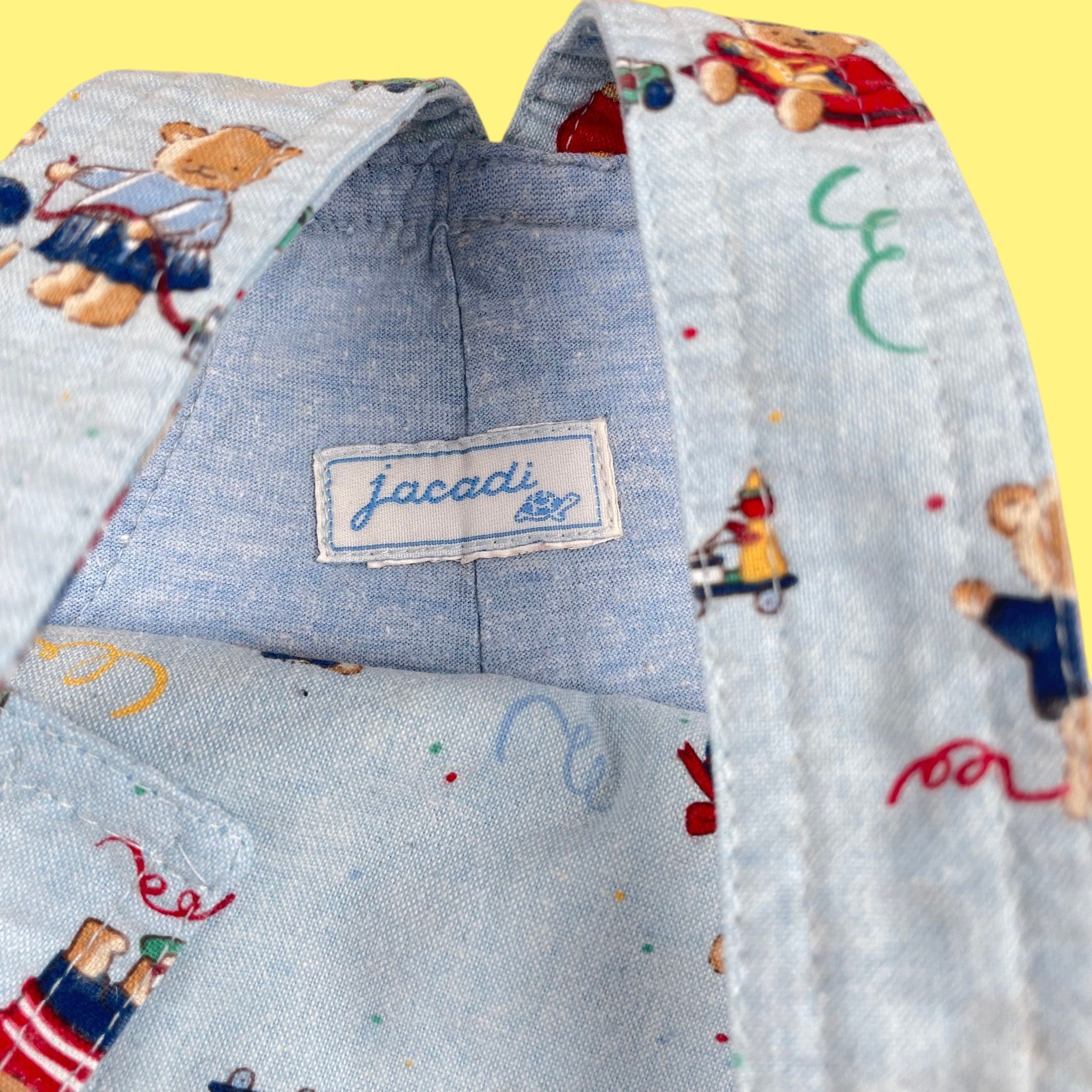 Salopette nounours vintage Jacadi 6 mois
