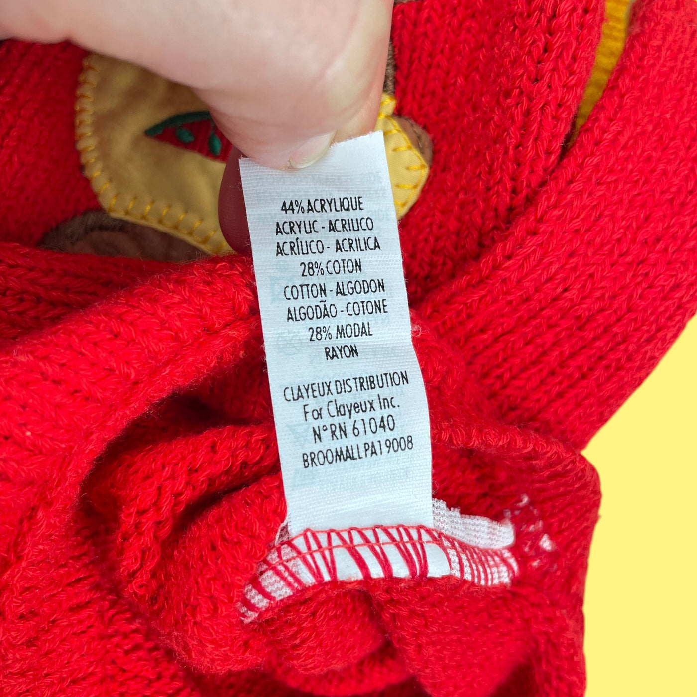 Pull ours vintage 3 ans