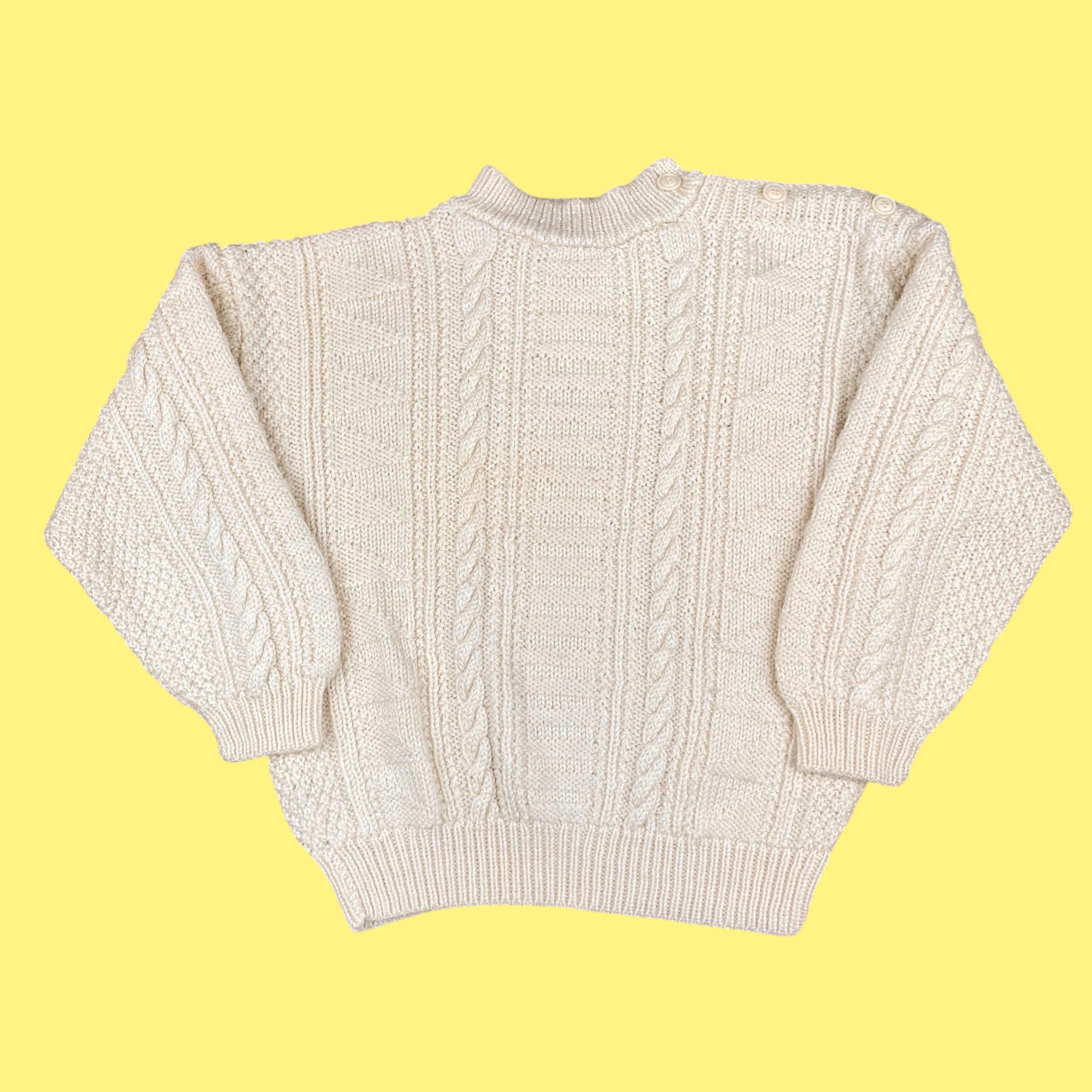 Pull fait main coton 5 ans