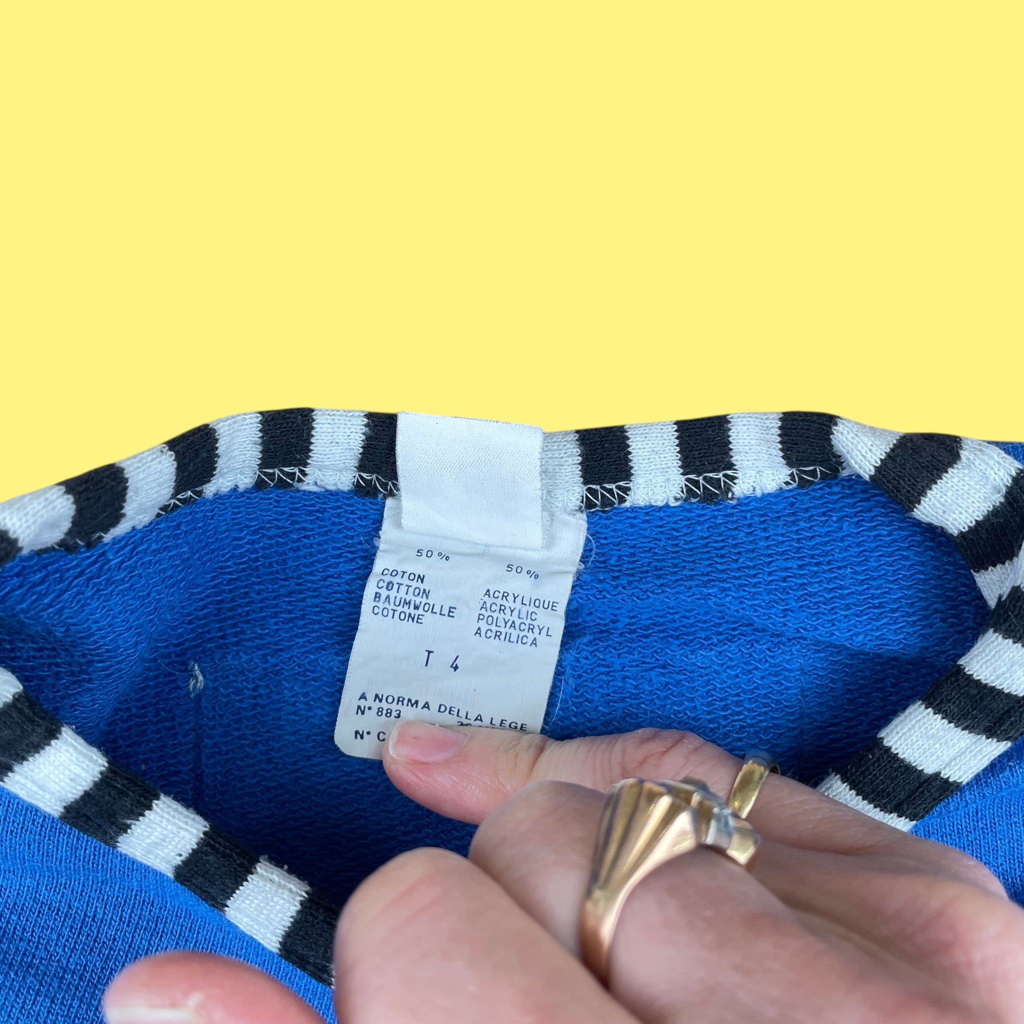 Sweat vintage 80's 7 ans