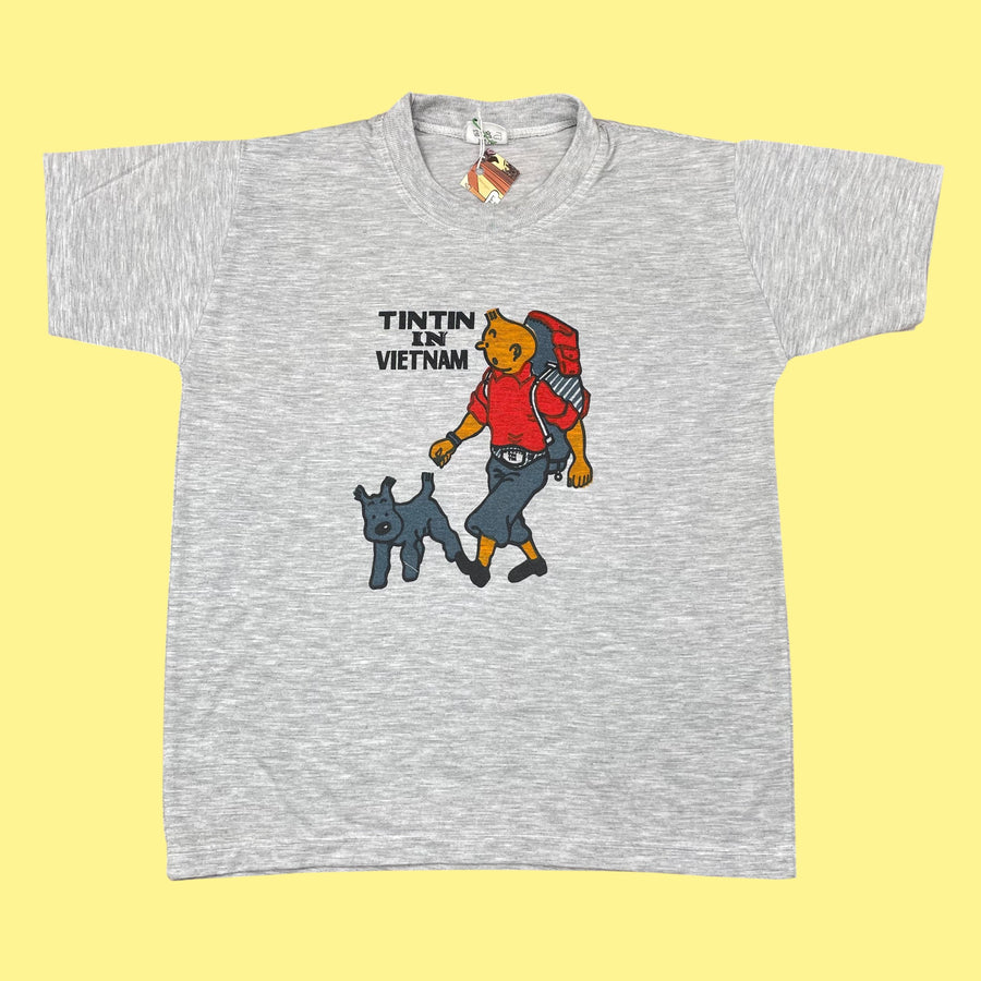 T-shirt Tintin souvenir 8-10 ans