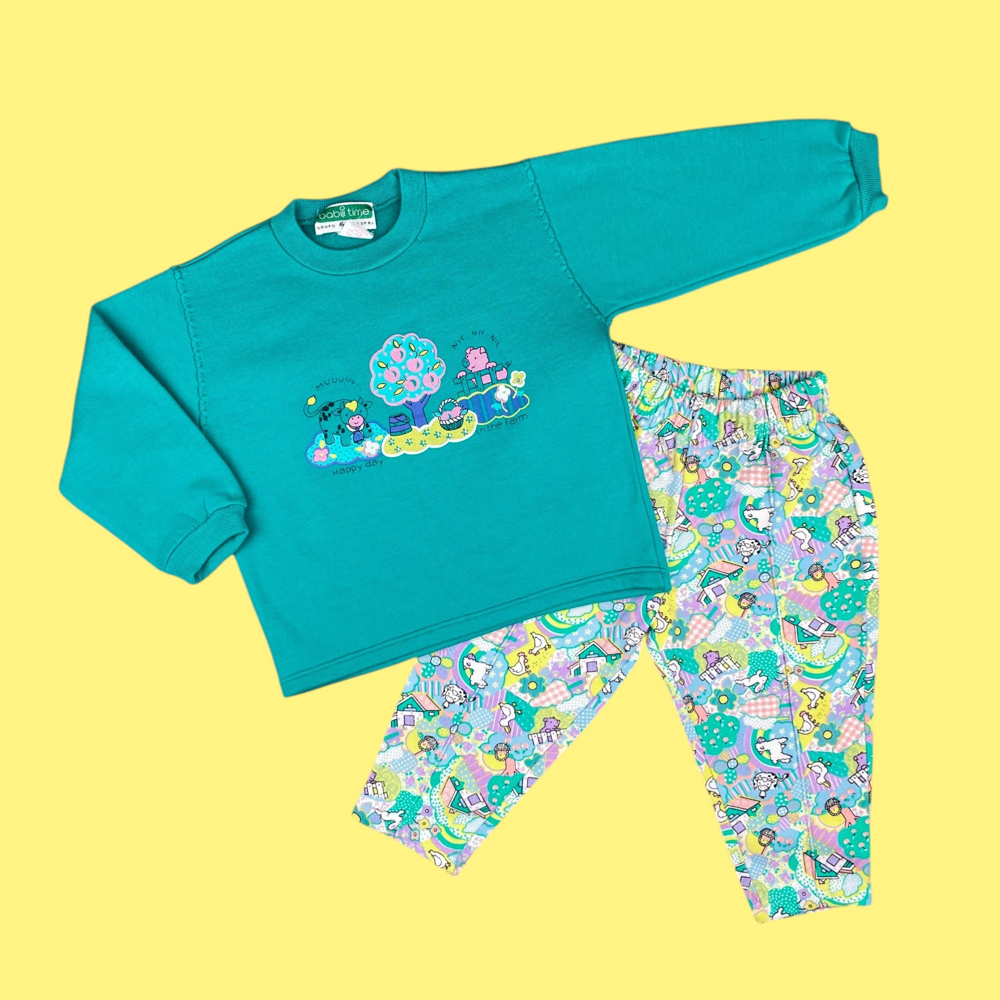 Ensemble vintage neuf 2 ans