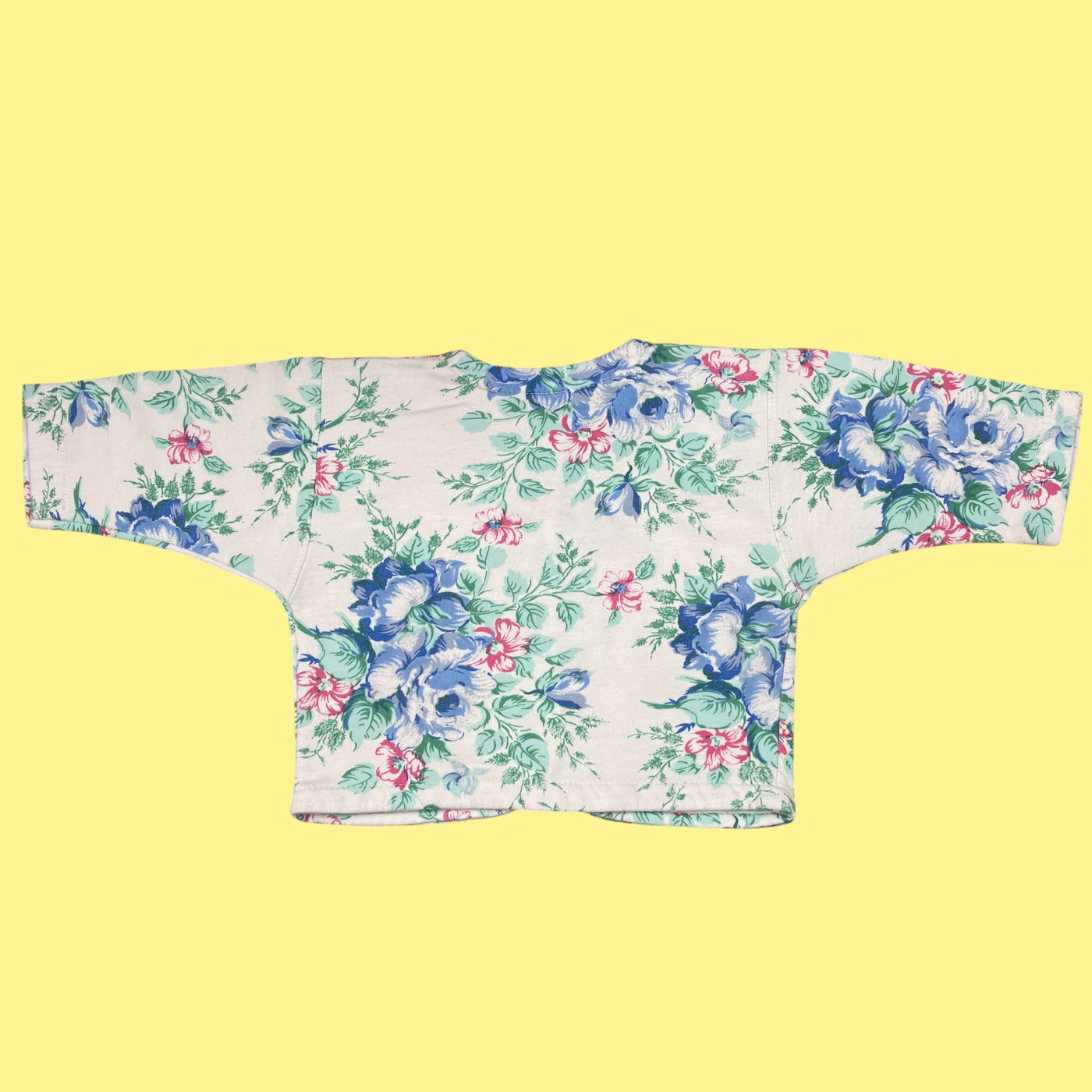 Gilet fleurs 6-9 mois