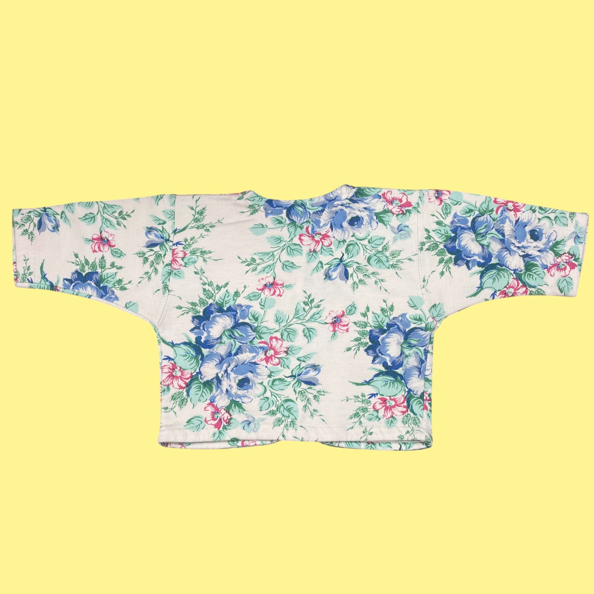 Gilet fleurs 6-9 mois