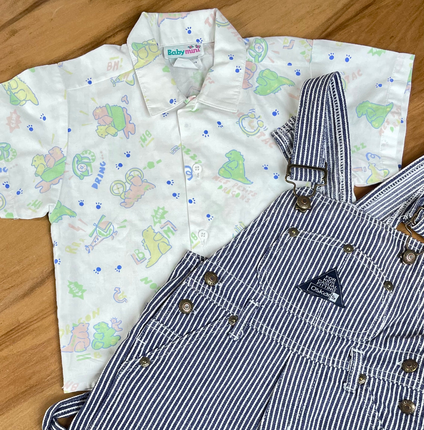 Chemise Babymini pastel 18 mois