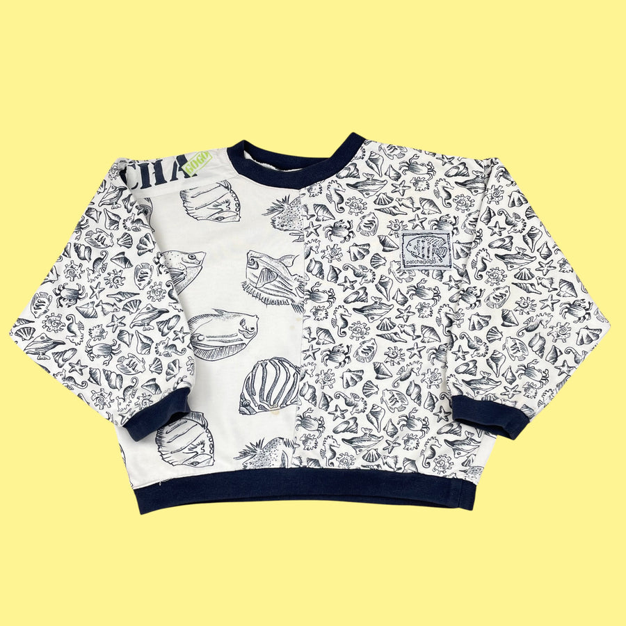 Sweat coquillage Catimini 5-6 ans