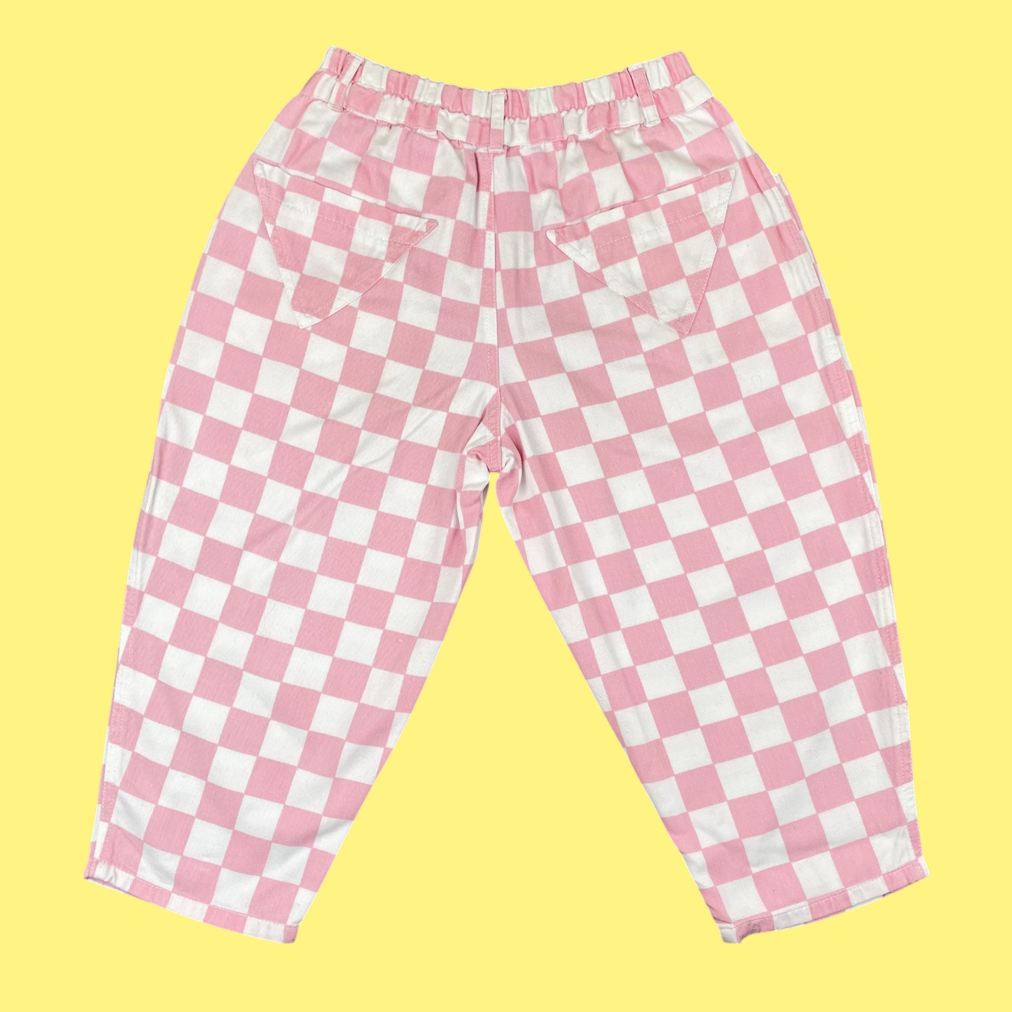 Pantalon vintage damier 3 ans