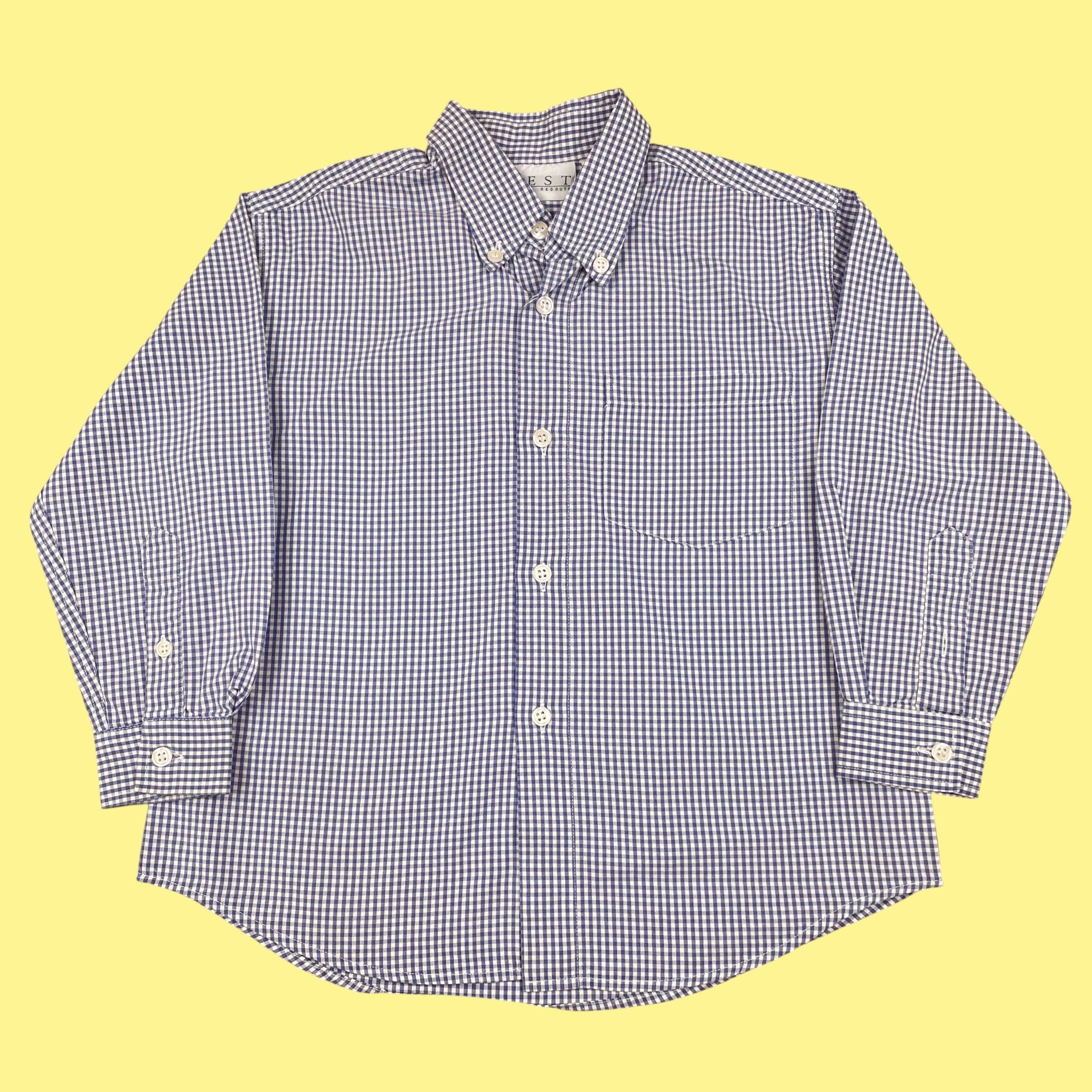 Chemise vichy 4-5 ans