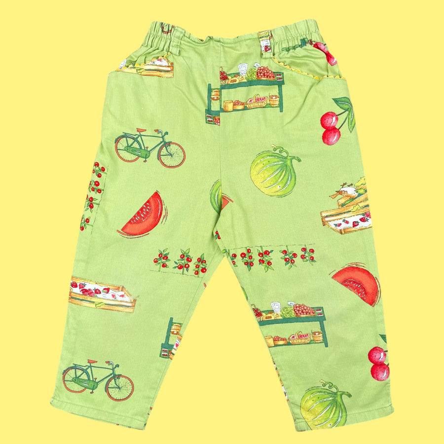 Pantacourt Sergent Major jardin vintage 4 ans