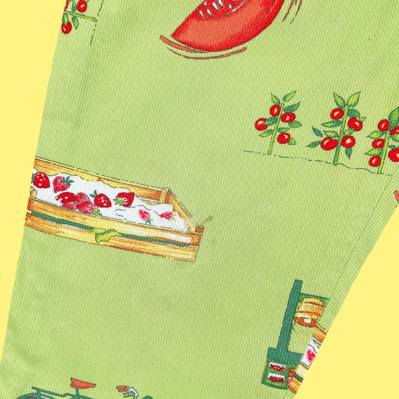 Pantacourt Sergent Major jardin vintage 4 ans