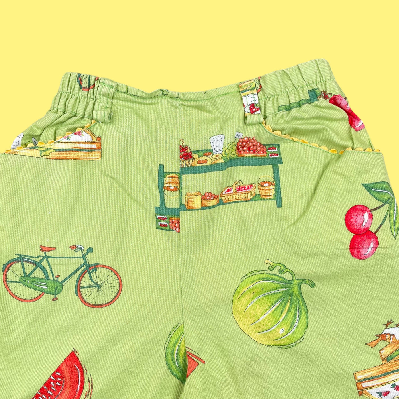 Pantacourt Sergent Major jardin vintage 4 ans