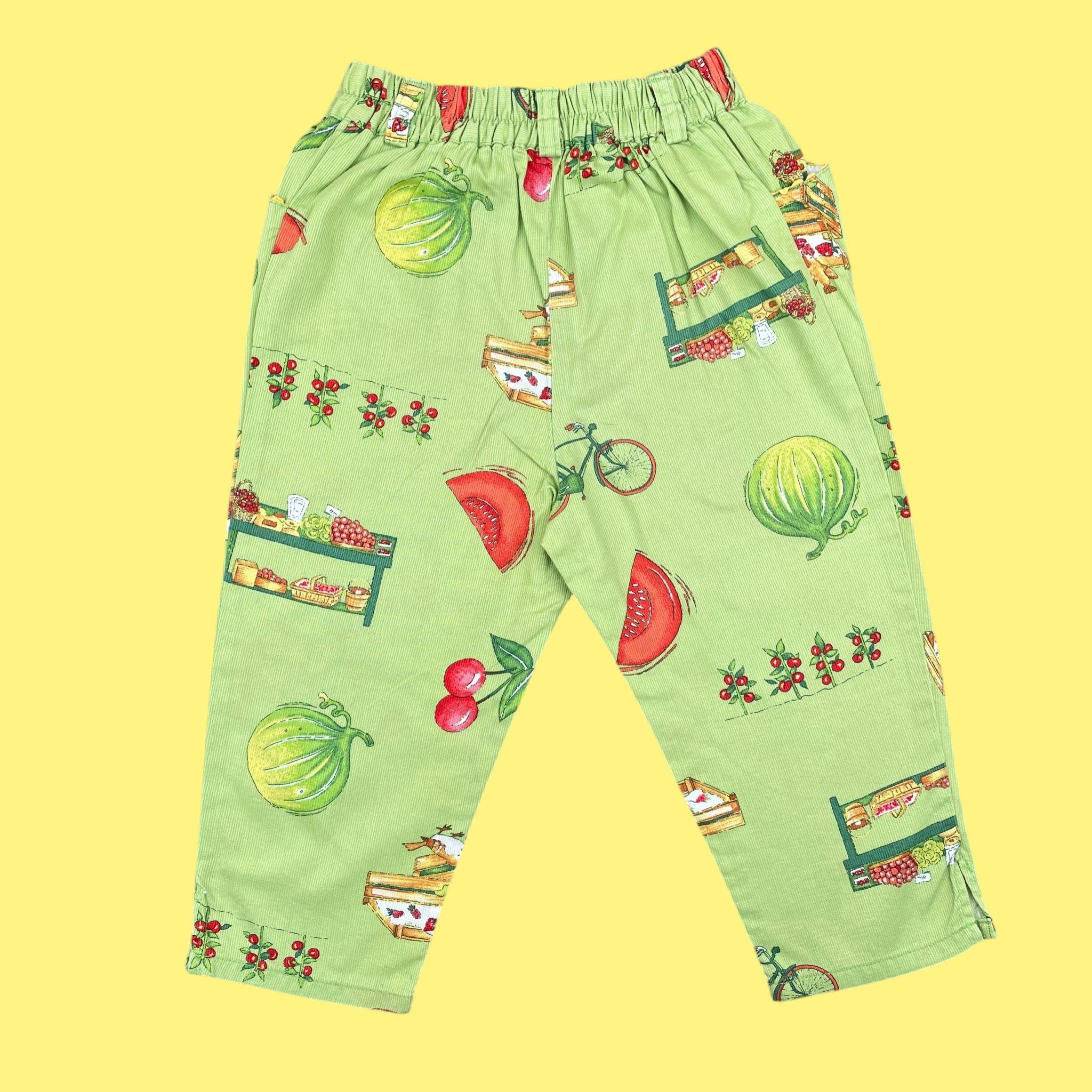 Pantacourt Sergent Major jardin vintage 4 ans