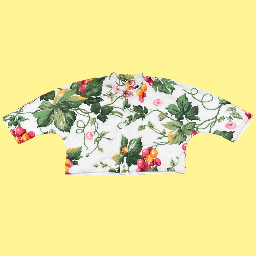 Gilet fleurs 12-18 mois