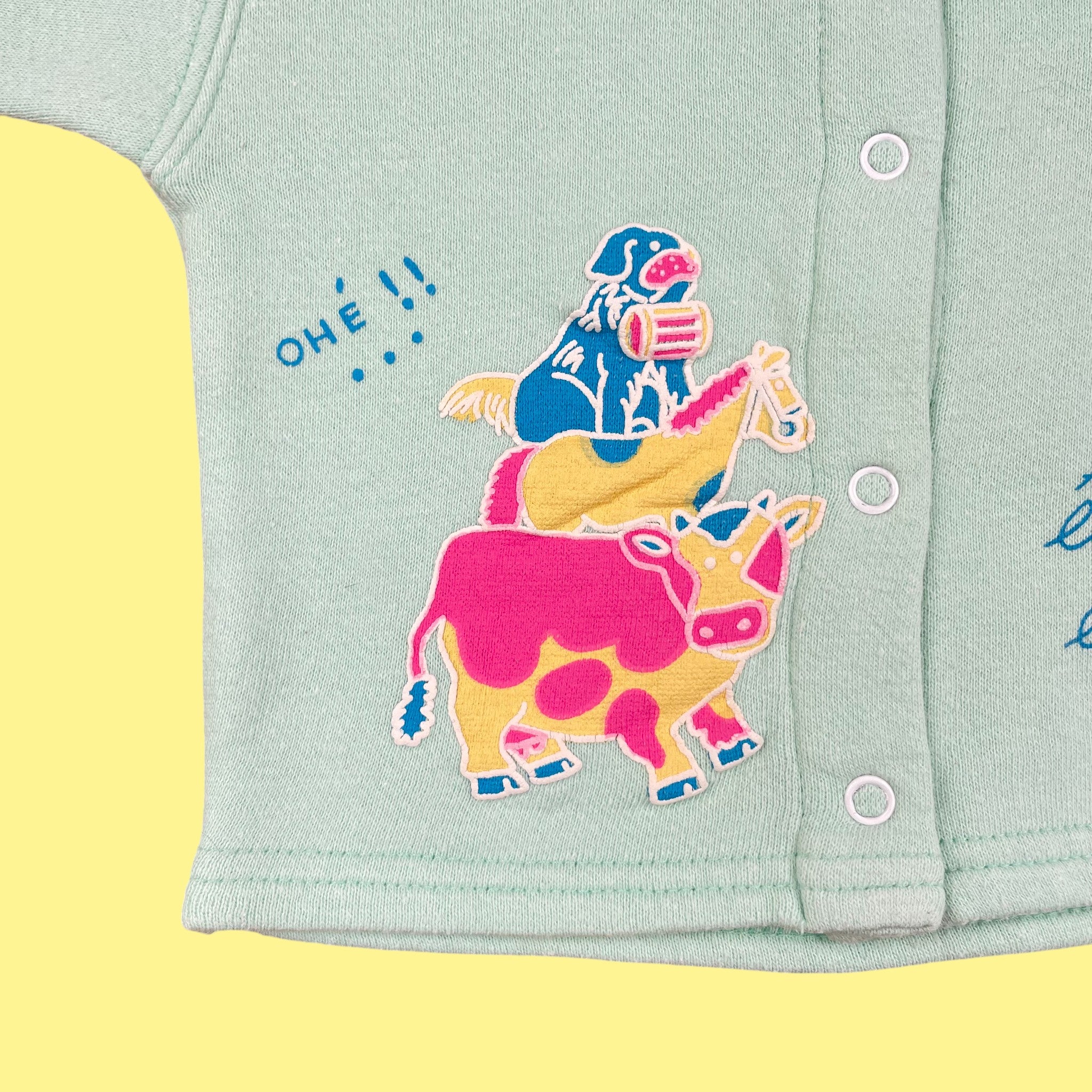 Gilet pastel 3 mois