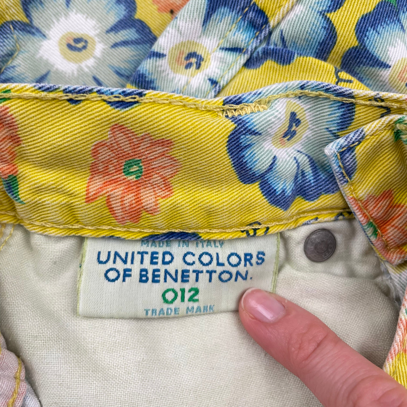 Jupe Benetton vintage 8 ans