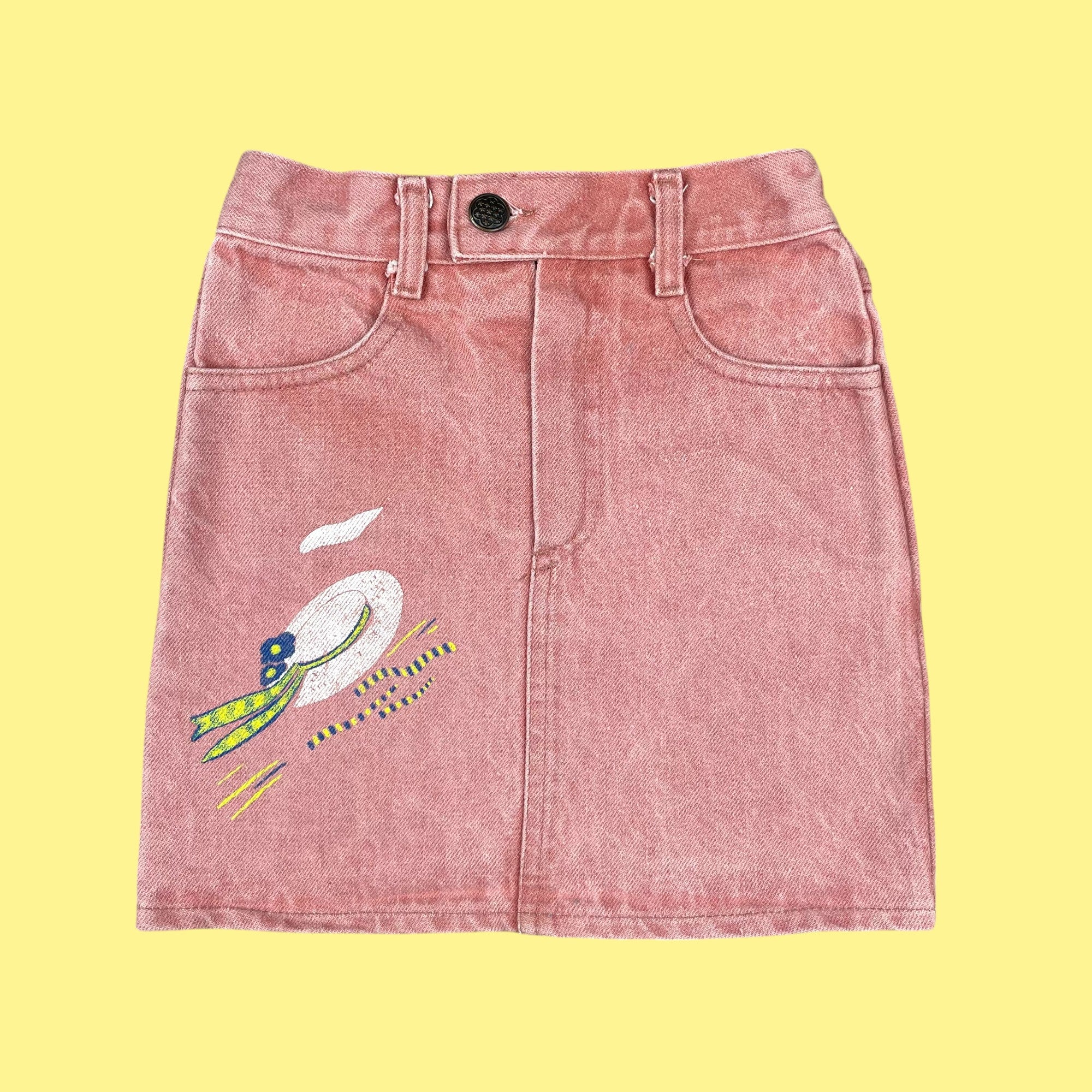 Jupe rose vintage 6 ans