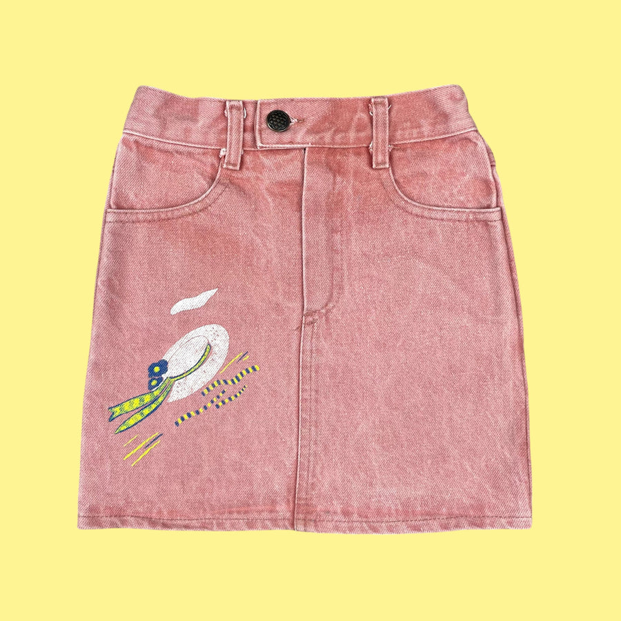 Jupe rose vintage 6 ans