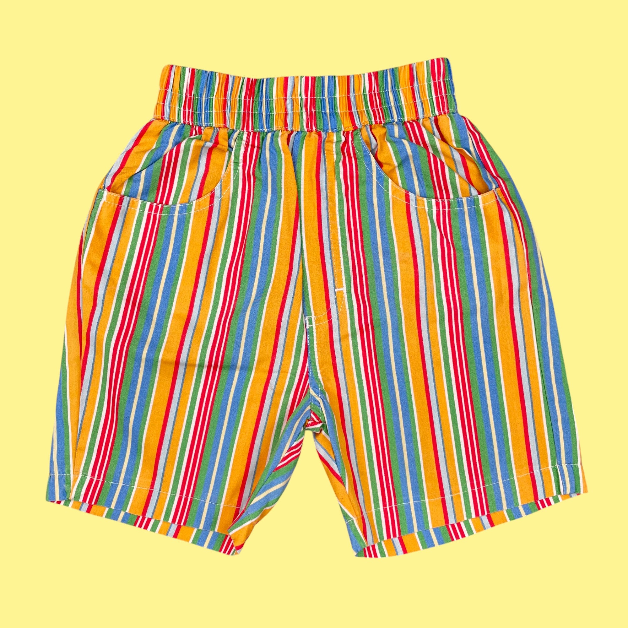 Short rayures 12 mois