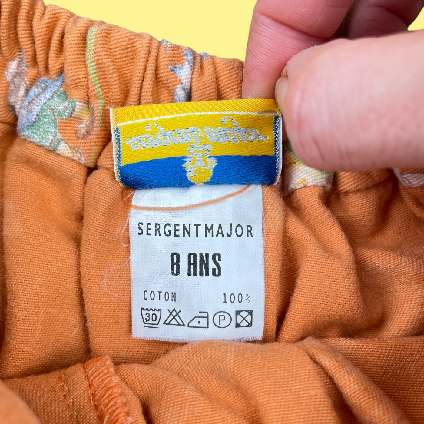 Short Sergent Major vintage 8 ans