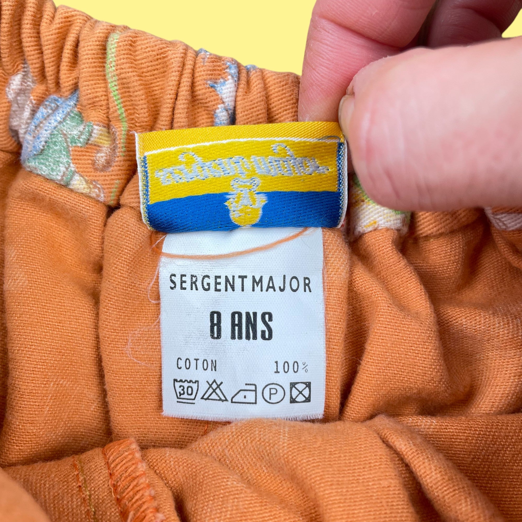 Short Sergent Major vintage 8 ans