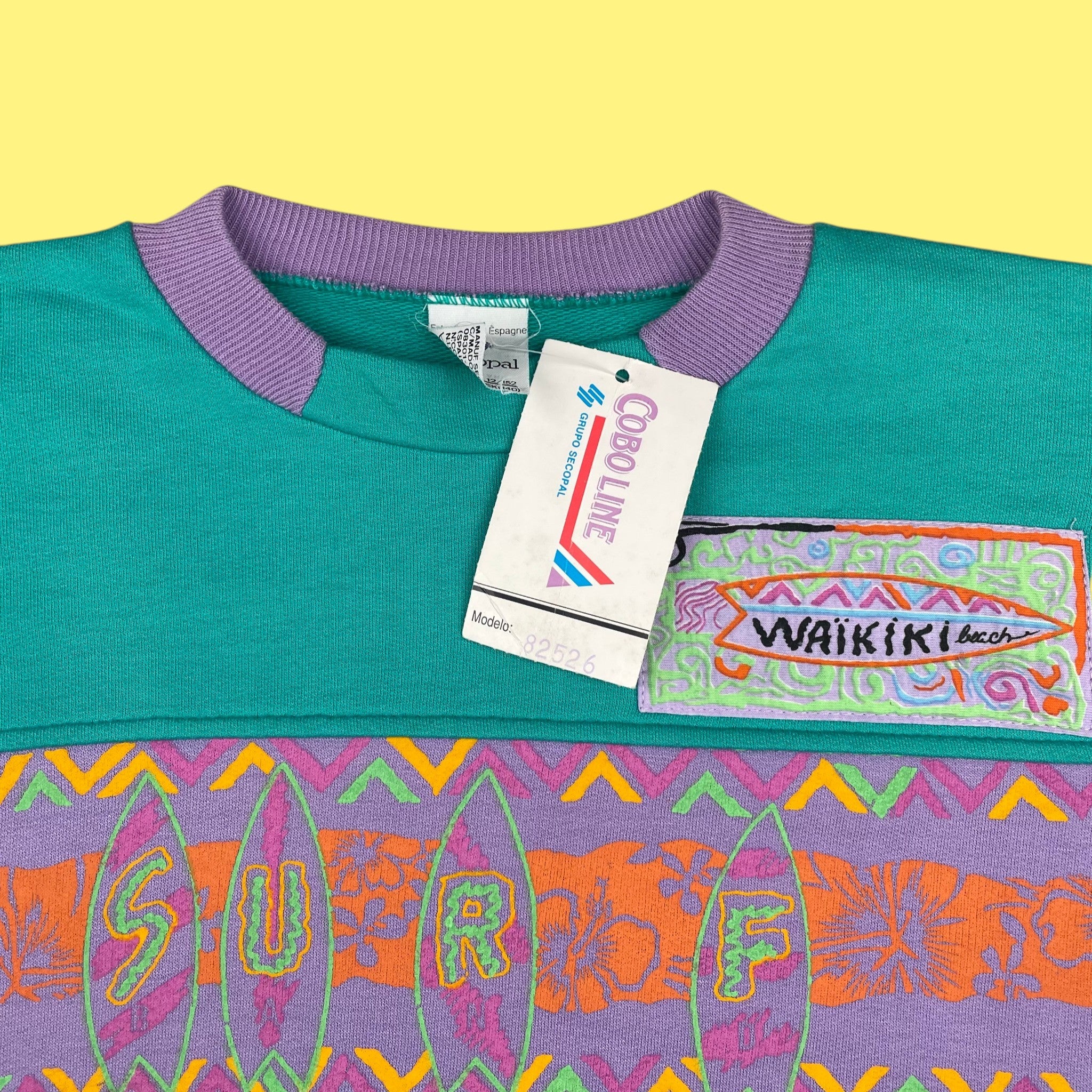 Sweat vintage neuf 12 ans