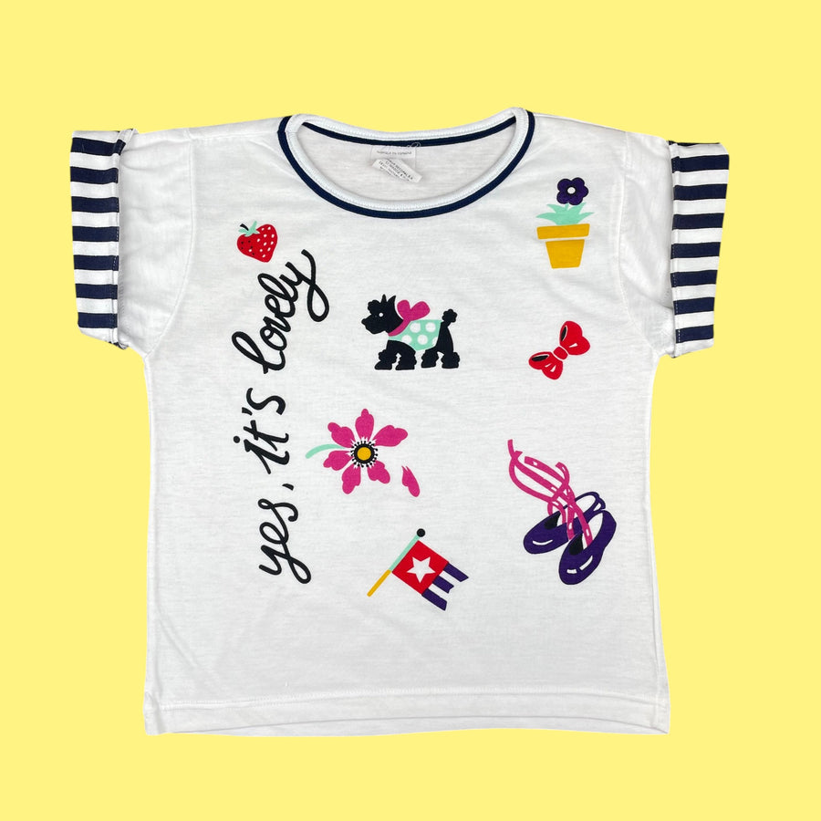 T-shirt vintage neuf 5 ans 6 ans