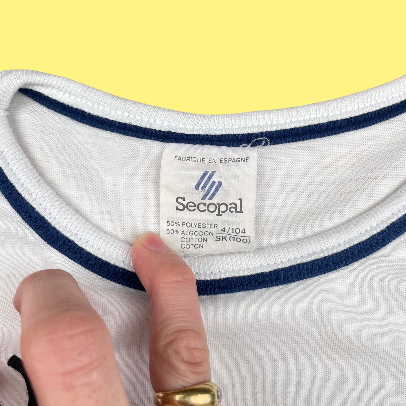 T-shirt vintage neuf 5 ans 6 ans