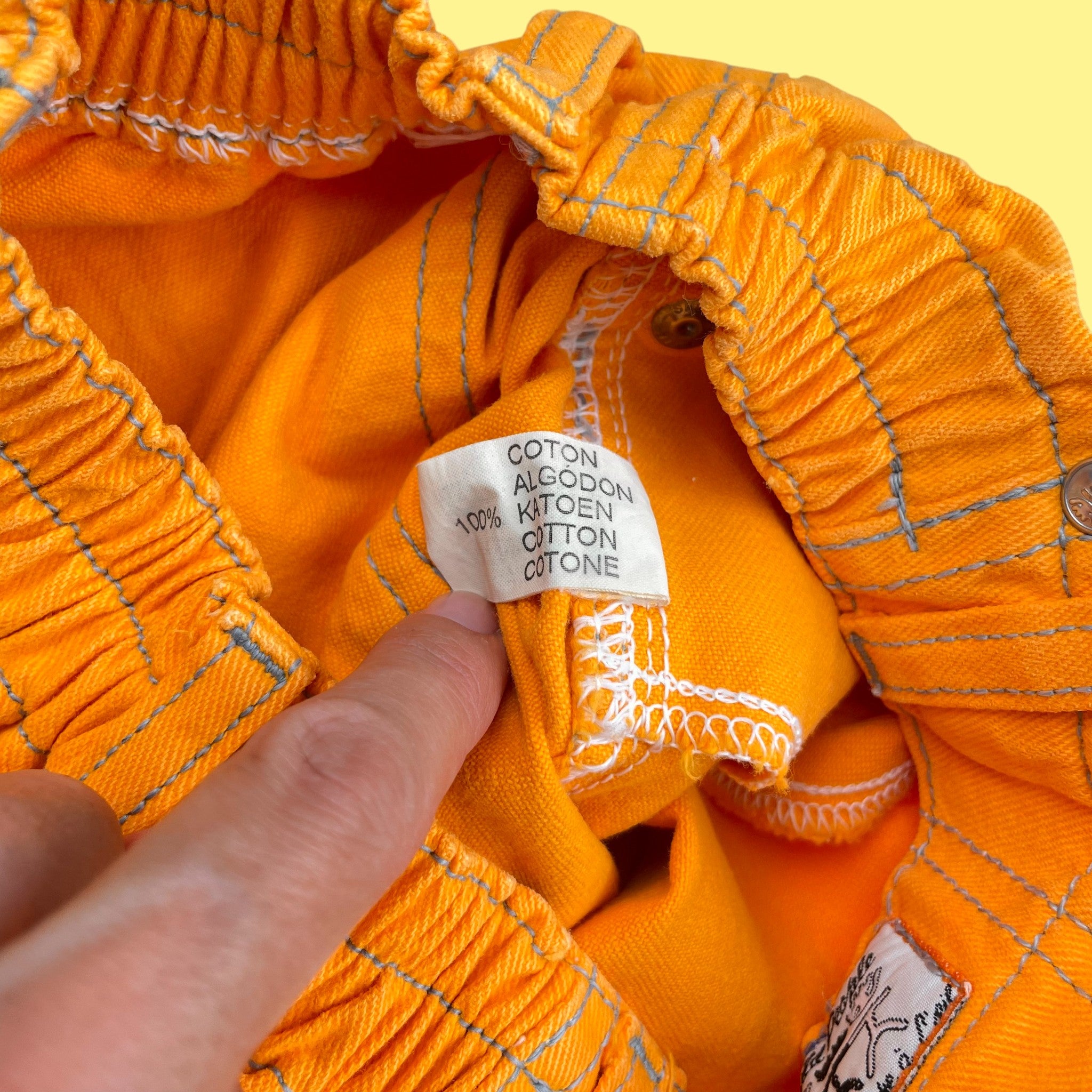 Pantalon orange 18 mois