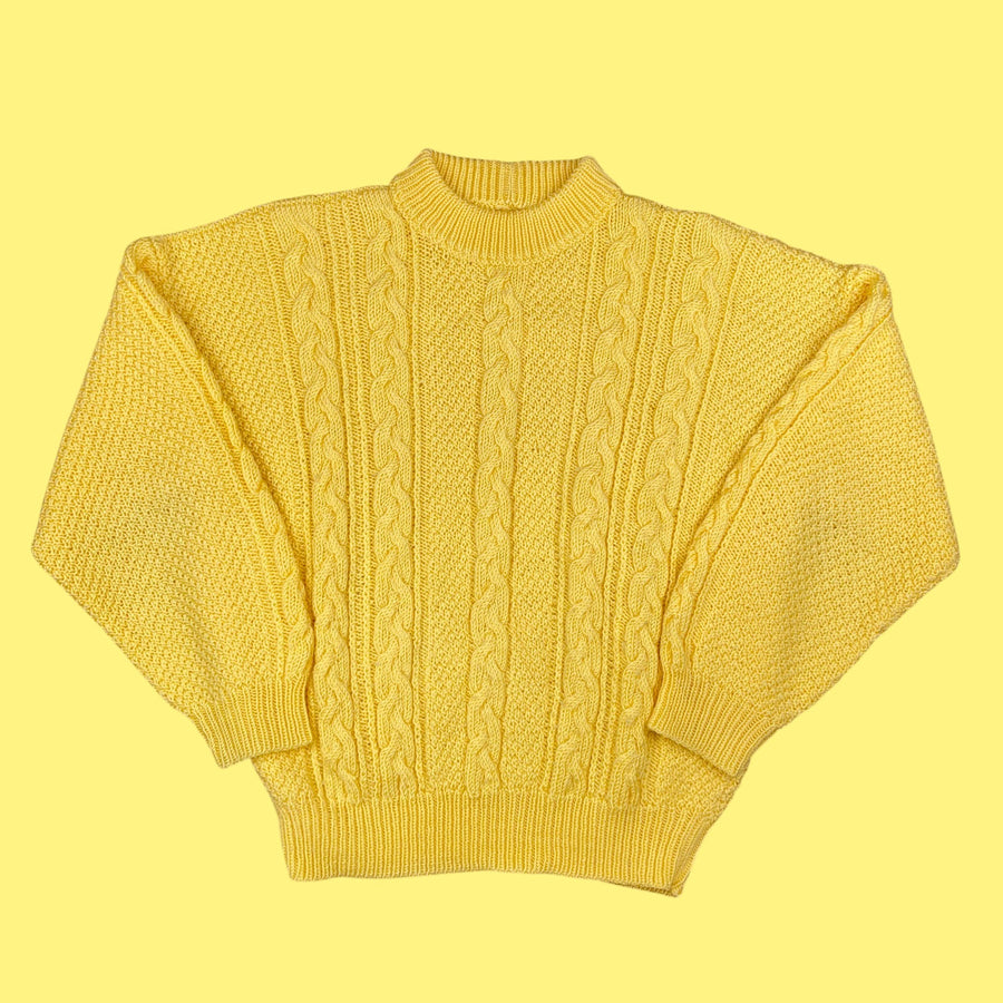 Pull torsades vintage 7 ans