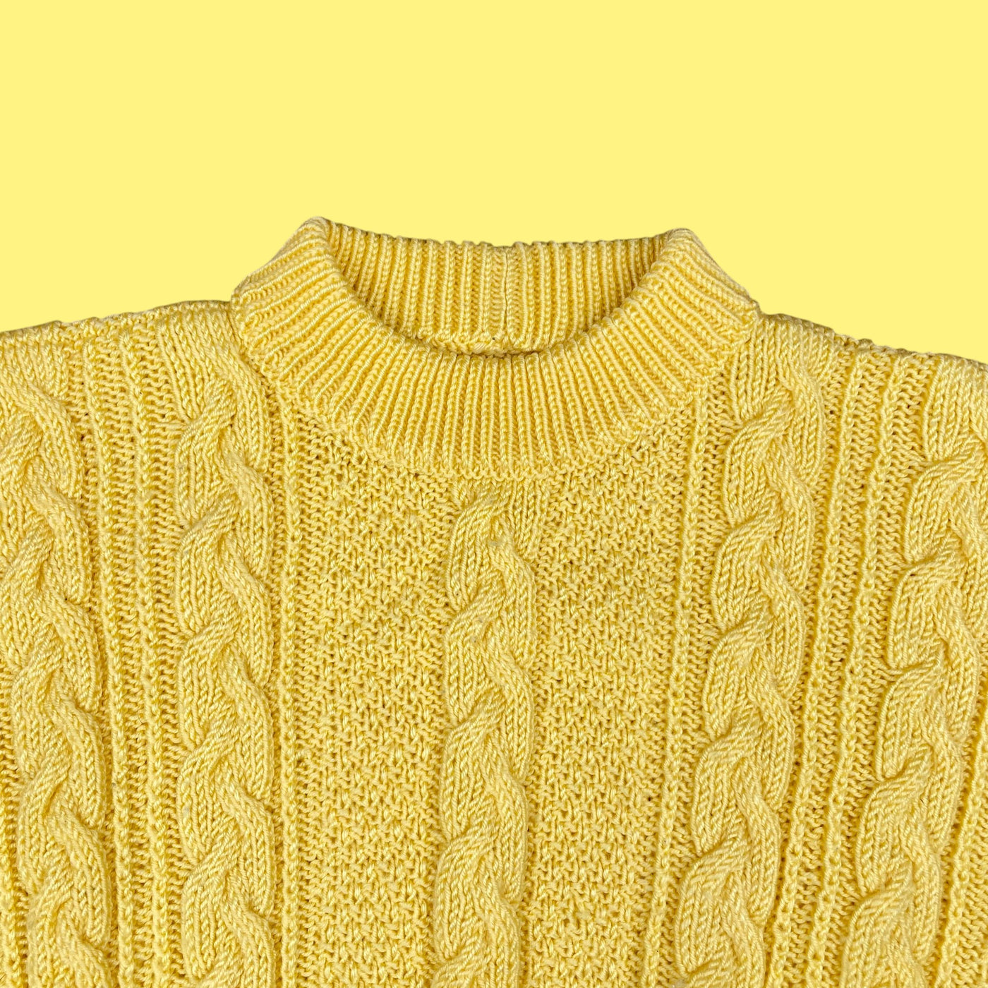 Pull torsades vintage 7 ans