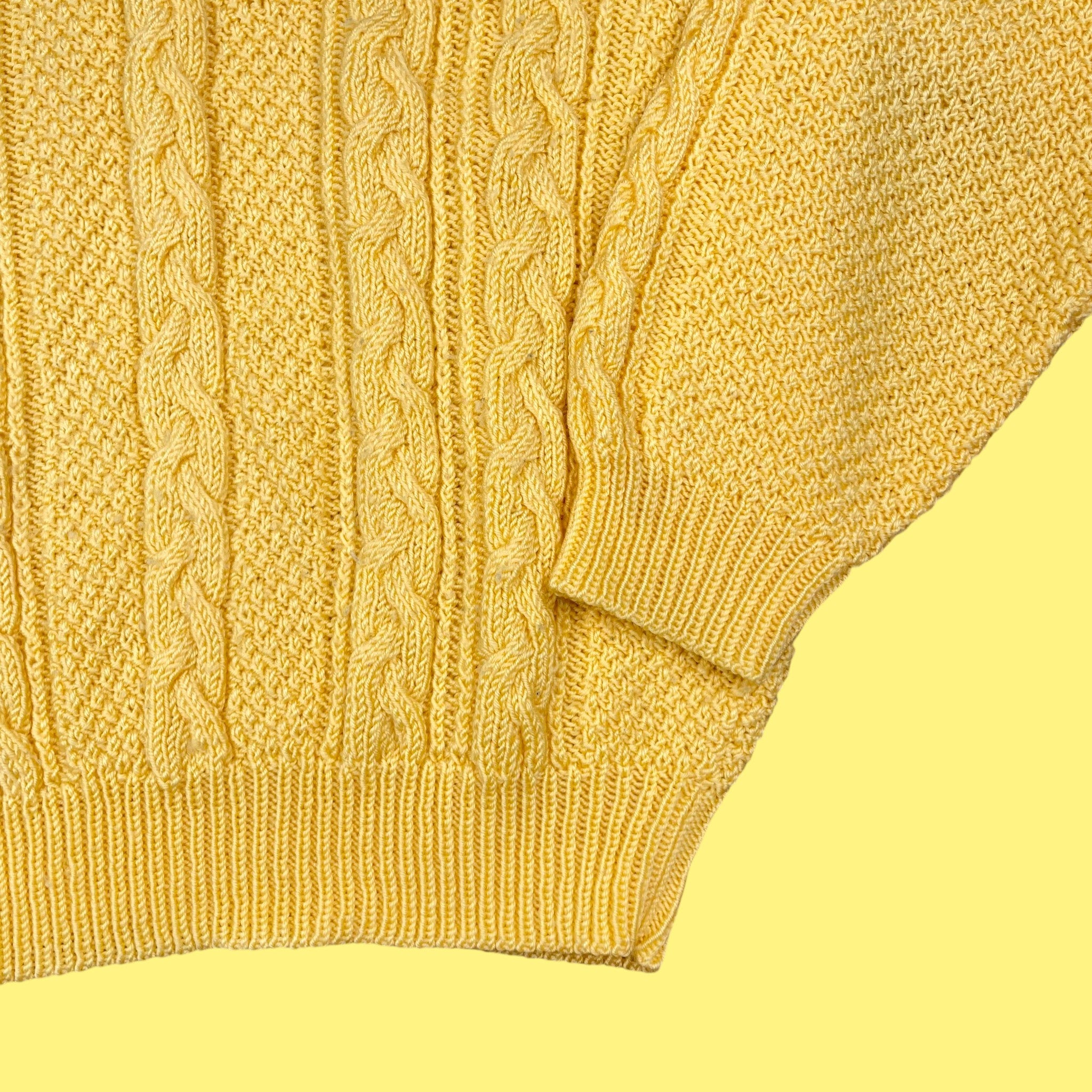 Pull torsades vintage 7 ans