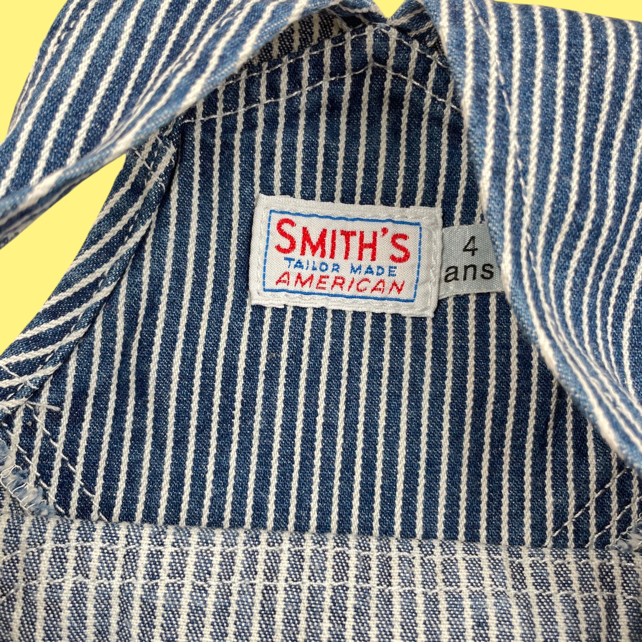 Salopette milleraies vintage 5 ans