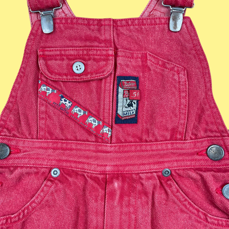 Salopette Petit Bateau vintage 18 mois