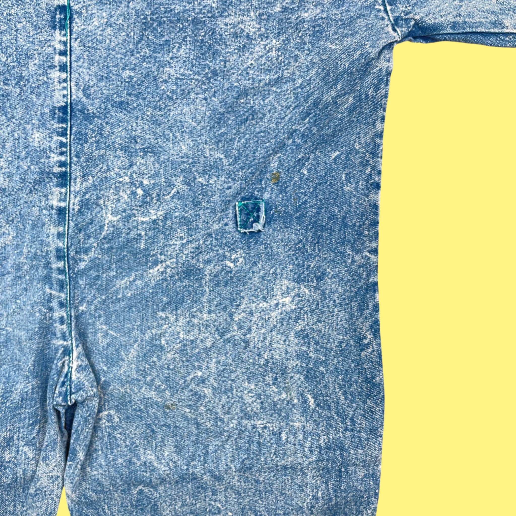 Combinaison acid jean vintage 2 ans