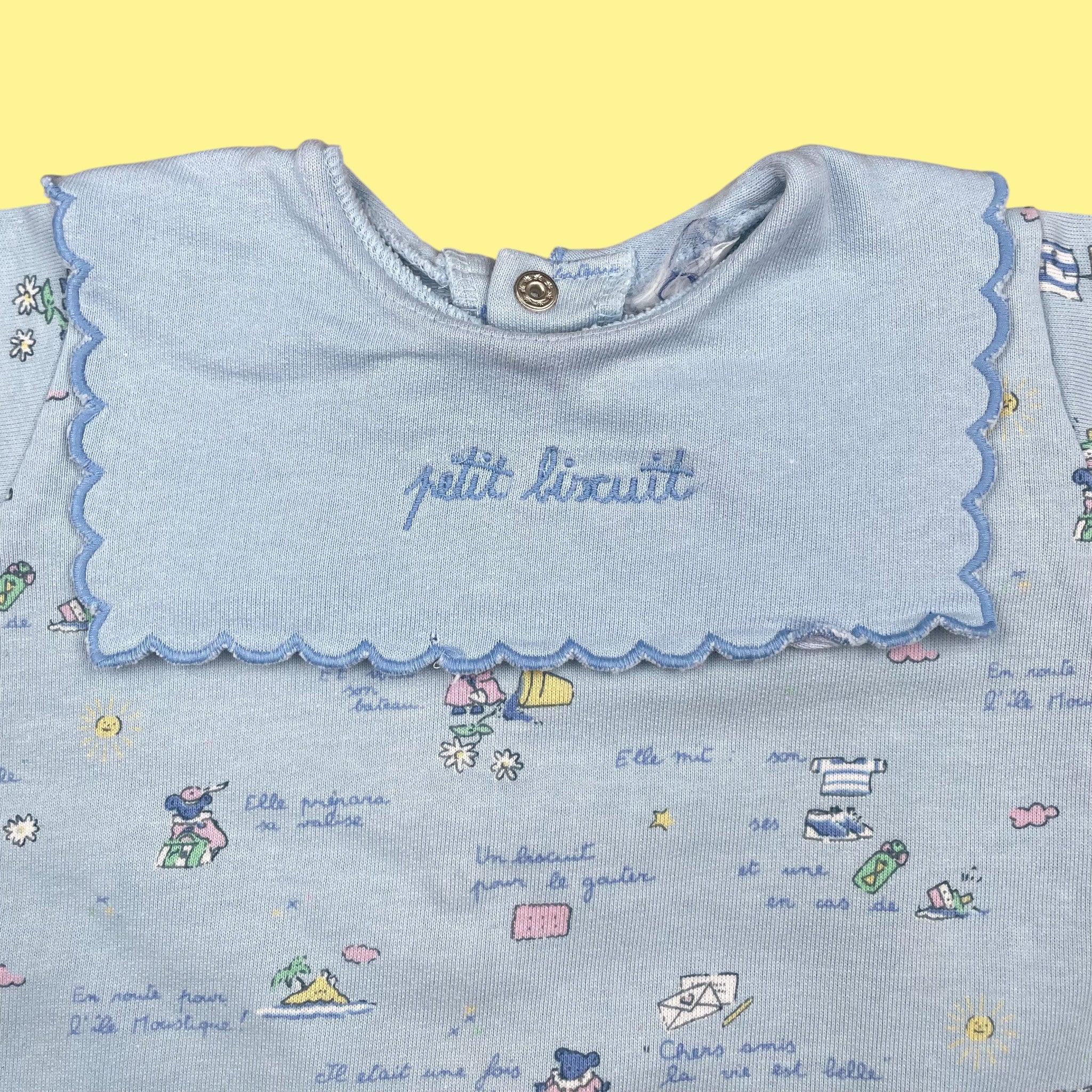 Combinaison petit biscuit 6 mois