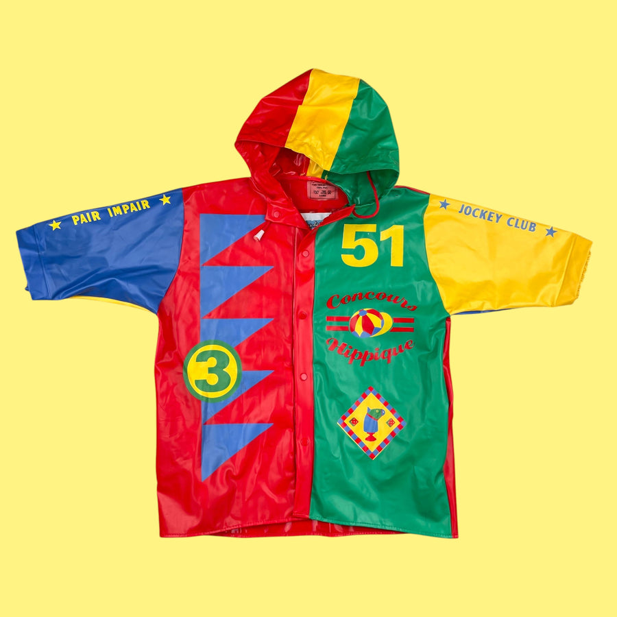 Imperméable vintage multicolore 3 ans